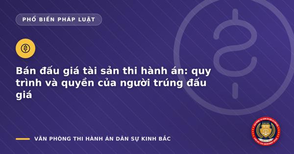 Bán đấu giá tài sản thi hành án: quy trình và quyền của người trúng đấu giá
